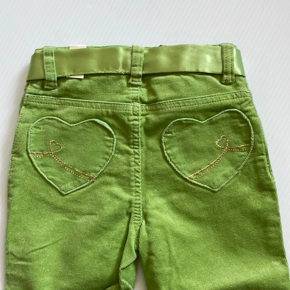 The Children’s Place light green with gold glitter pants. Girls size 3T